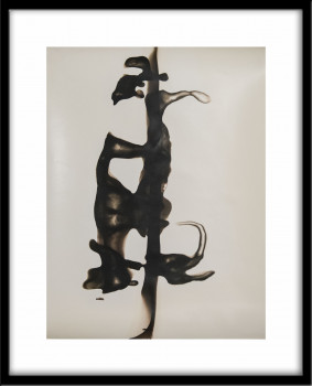 Series "Verrat" Gelatin silver chemigram #1