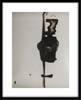 Series "Verrat" Gelatin silver chemigram #2