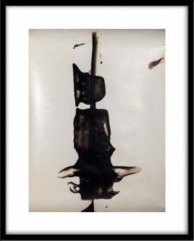 Series "Verrat" Gelatin silver chemigram #7