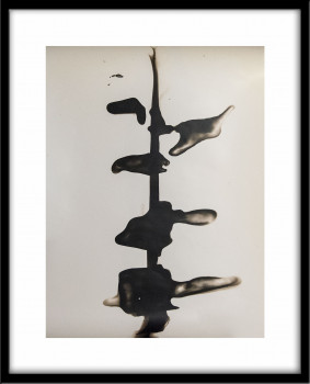 Series "Verrat" Gelatin silver chemigram #8