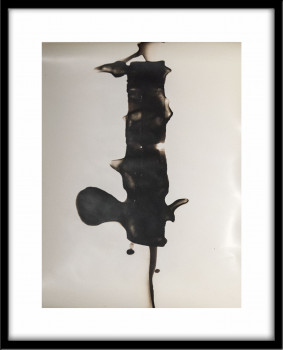 Series "Verrat" Gelatin silver chemigram #14