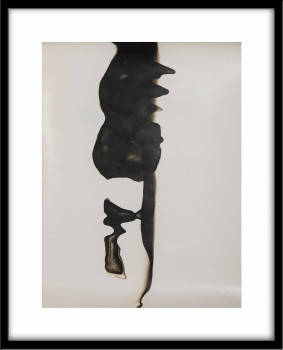 Series "Verrat" Gelatin silver chemigram #17